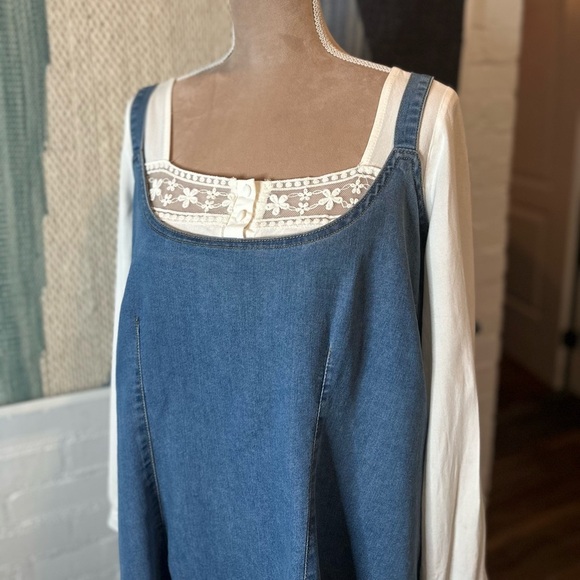 Highway Jeans Plus Size Stretch Denim Bodycon Dress - Picture 9 of 16